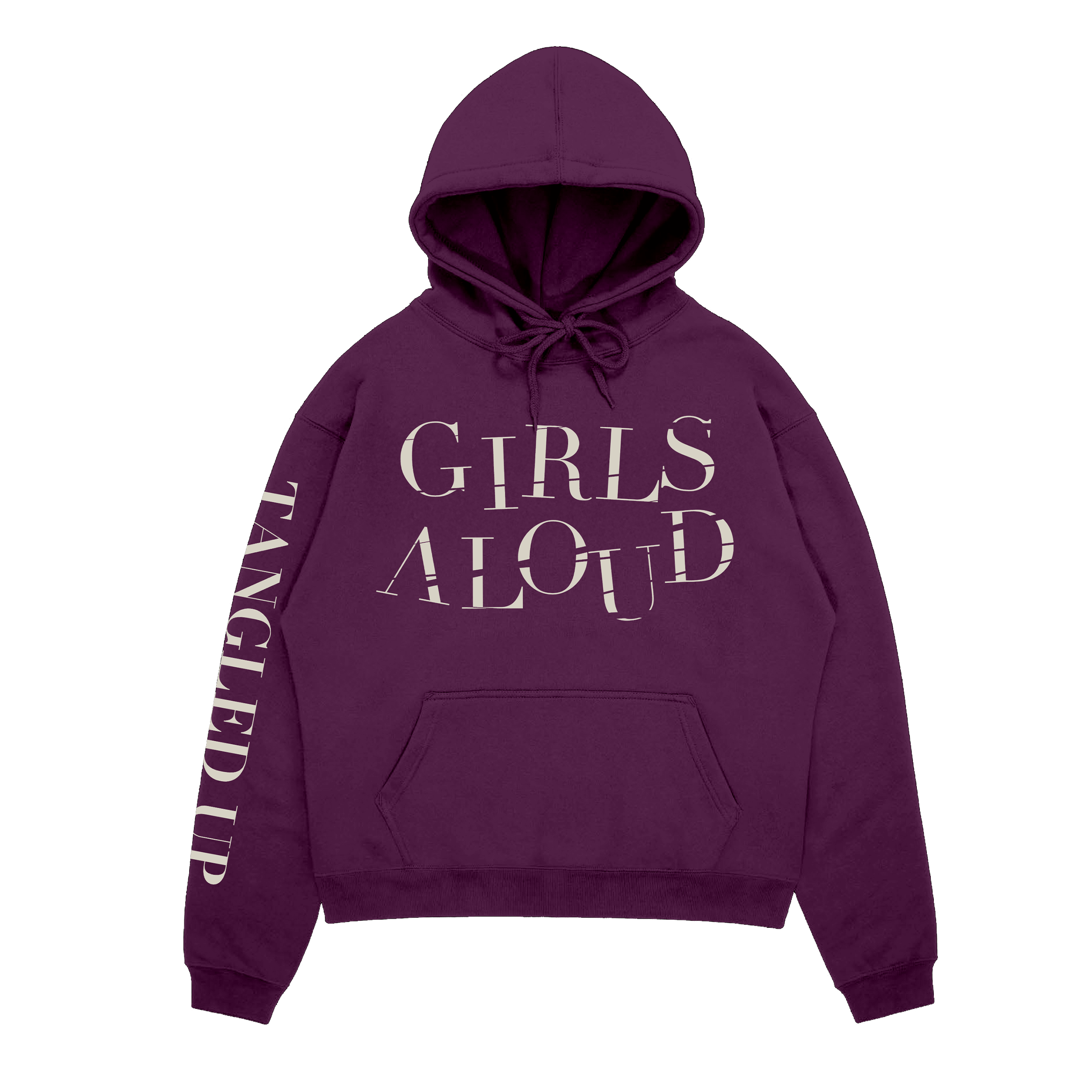 Girls Aloud - Tracklist Plum Hoodie