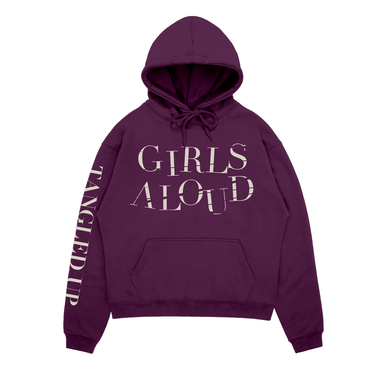 Girls Aloud - Tracklist Plum Hoodie
