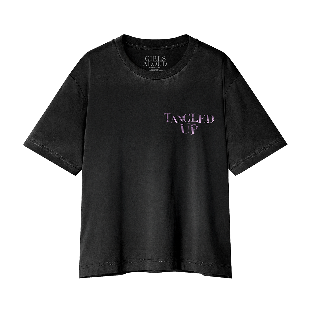 Girls Aloud - Tangled Up Black T-Shirt