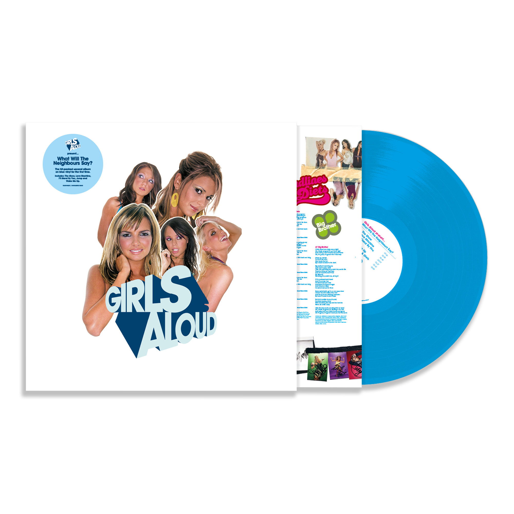 What Will The Neighbours Say? (Deluxe Edition): Blue Vinyl, Picture Disc, 3CD & Sticker Sheet Bundle
