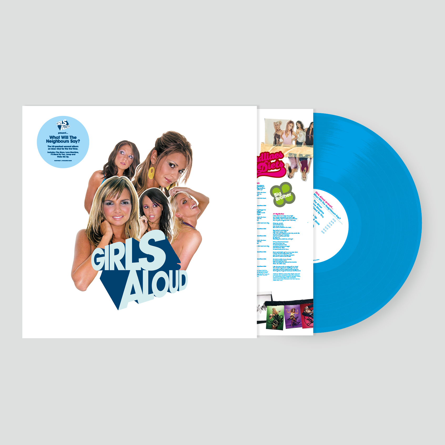 Girls Aloud - What Will The Neighbours Say? (Deluxe Edition): Sky Blue Vinyl LP